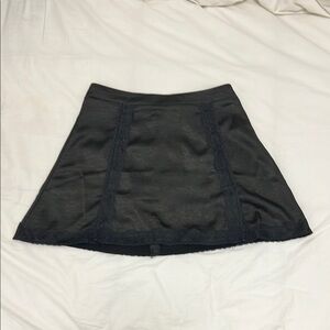 Forever 21 Black Mini A-line Skirt